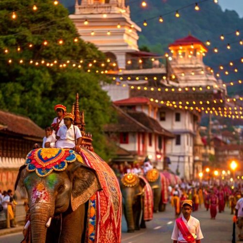 Annual Perahera Ceremony Kandy Srilanka !!!!